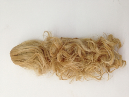 24 Inches Synthetic Hair Pieces Pink Claw Clip Ponytail Hairpieces