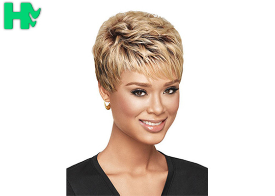 Silky Straight Wave Synthetic Hair Wigs for Black Women Natural Curly