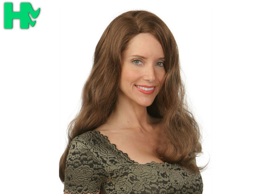 Glam Side Bang Long Capless Heat Resistant Fiber Wigs Vogue Towheaded Wavy
