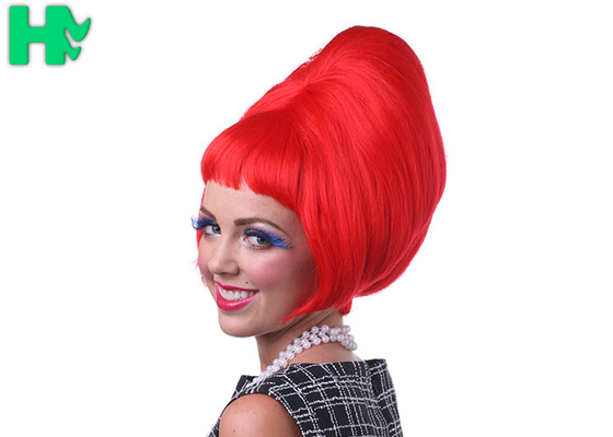 More Popular Party Synthetic Cosplay Hair Wig , High Temperature Fiber Clown Wigs