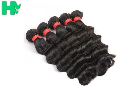 4*4 Brazilian Deep Wave 100% Natural Human Deep Wave Human Hair Wave Weft Extensions
