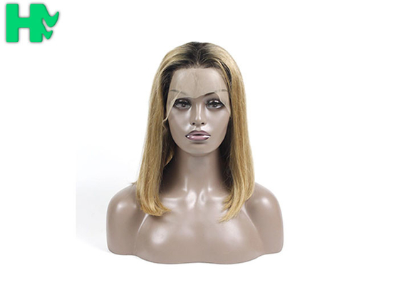 Remy Human Hair Bob Wig Short Bob Straight With 12 Inch Length 200g