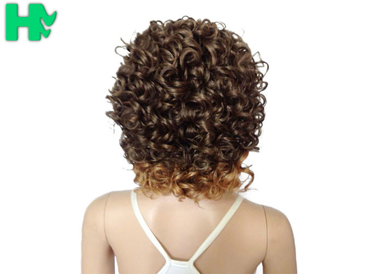 6 inch -36 inch Heat Resistant Short Curly Bob Wigs For Black Women