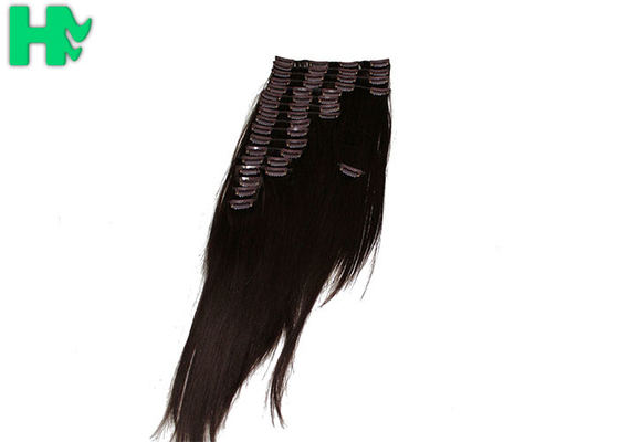 7A Synthetic Clip In Hair Extensions / Tangle Free Hair Extensions