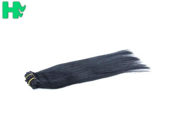 One Piece Synthetic Hair Extensions / Clip In Hair Extensions Synthetic
