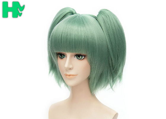 Thick Cute Anime Green Cosplay Wig Heat Resistant Wigs Cosplay