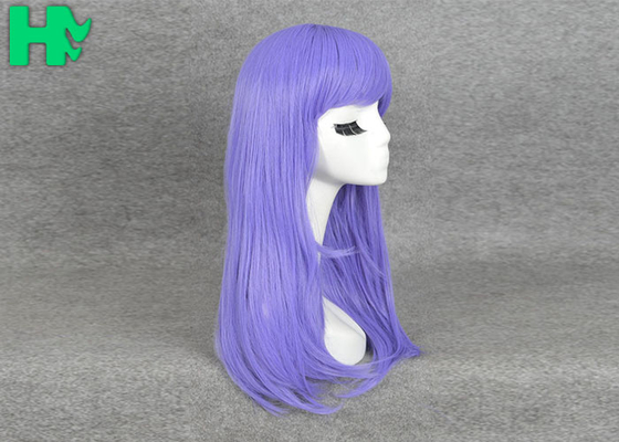 Tangle Free Glueless Cosplay Hair Wigs Synthetic Straight 8 Inch