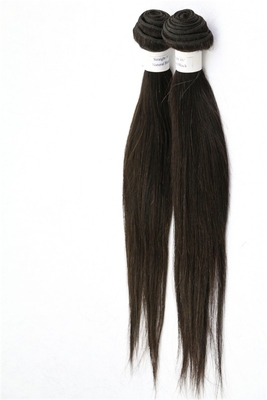 Silky Straight Human Hair Extensions , 100 Unprocessed Virgin Brazilian Hair