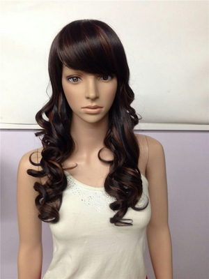 Girls Long Synthetic Wigs