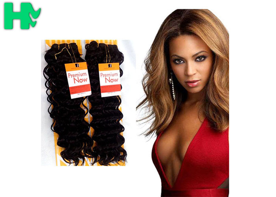 Deep Wave Natural Human Hair Extensions / Curly Human Hair Weave