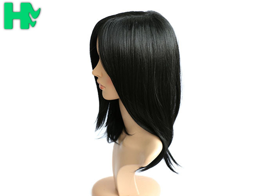 Synthetic Lace Front Wigs With Baby Hair , Long Back Straight Wigs