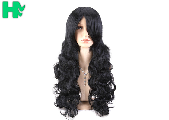 Black Body Wave High Temperature Fiber Wig For Women Extra Long