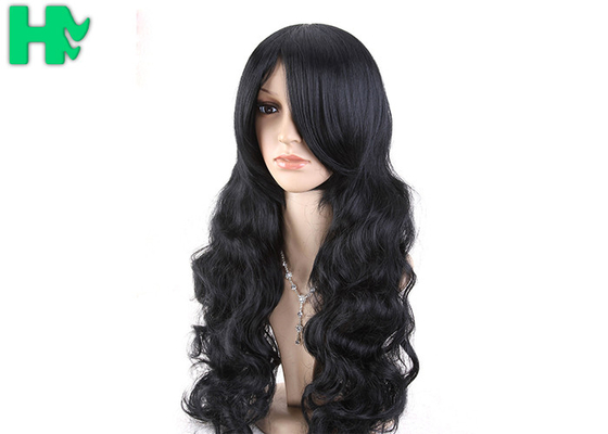 Black Body Wave High Temperature Fiber Wig For Women Extra Long