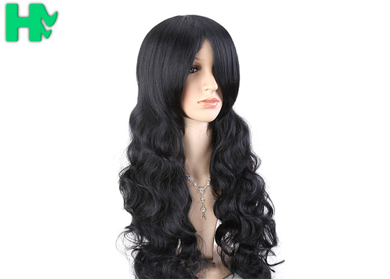 Black Body Wave High Temperature Fiber Wig For Women Extra Long