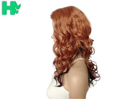 Loose Curly Long Synthetic Wigs Japanese Kanekalon Fiber Wigs
