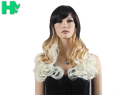 Tangle Free Whole Lace Synthetic Wigs For Women Natural Curly