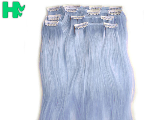 Multi - Color High Heat Resistant Hair Extensions Weave Stylish Soft Long Hair Weave For Girls