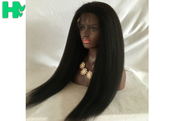 Texture Long Hair Wigs For Black Women , Heat Resistant Synthetic Lace Front Wigs