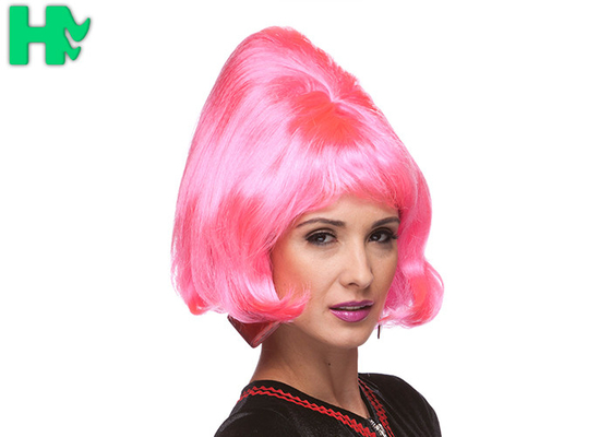 More Popular Party Synthetic Cosplay Hair Wig , High Temperature Fiber Clown Wigs