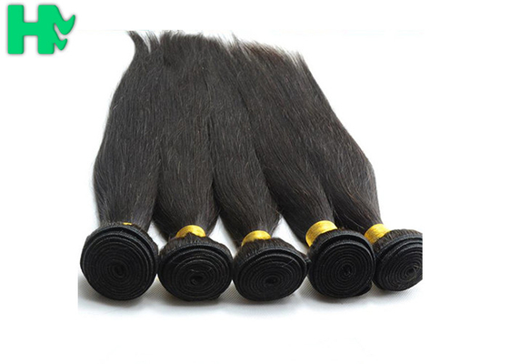 Silky Straight Human Hair Extensions , 100 Unprocessed Virgin Brazilian Hair