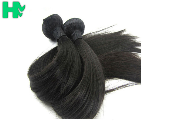 Silky Straight Human Hair Extensions , 100 Unprocessed Virgin Brazilian Hair