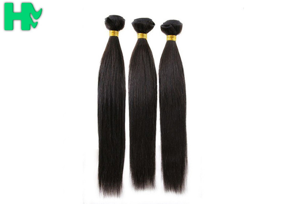 Silky Straight Human Hair Extensions , 100 Unprocessed Virgin Brazilian Hair