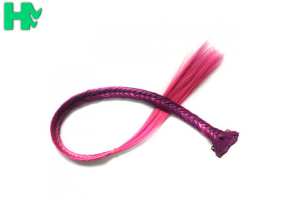 Head Hoop Easy Synthetic Clip In Hair Extensions Various Colors For Gift