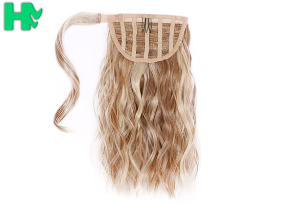 8A Straight Synthetic Clip In Hair Extension Heat Resistance Clip In Hair Pieces