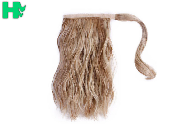 8A Straight Synthetic Clip In Hair Extension Heat Resistance Clip In Hair Pieces