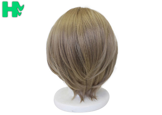 Brown Anime Cosplay Wigs High Temperature Fiber Synthetic Hair Costume Party Wig