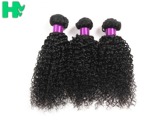 Natural Color 100% Natural Peruvian Virgin Kinky Curly Hair Extensions Human Hair Wave