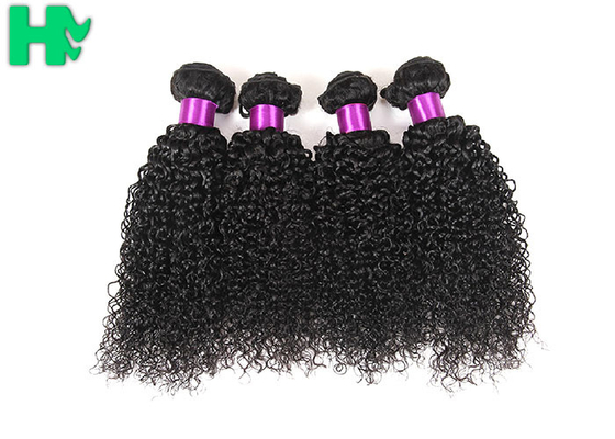 Natural Color 100% Natural Peruvian Virgin Kinky Curly Hair Extensions Human Hair Wave