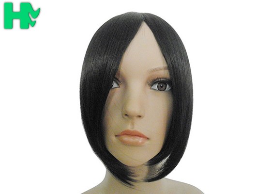 Silky Straight Synthetic Hair Pieces , Synthetic Hair Closure Hair Wavy For Black Women