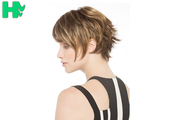 Fashion Short Cosplay Hot Sale European Synthetic No Lace Hair Wig