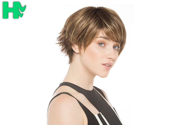 Fashion Short Cosplay Hot Sale European Synthetic No Lace Hair Wig