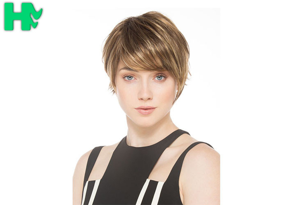 Fashion Short Cosplay Hot Sale European Synthetic No Lace Hair Wig