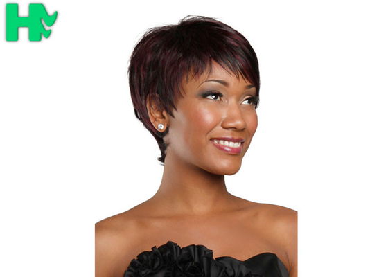 Heat Resistant Factory Direct Sell Synthetic African Woman Short Hair Wig