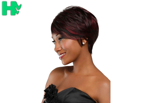 Heat Resistant Factory Direct Sell Synthetic African Woman Short Hair Wig
