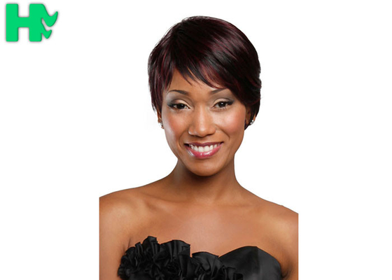 Heat Resistant Factory Direct Sell Synthetic African Woman Short Hair Wig