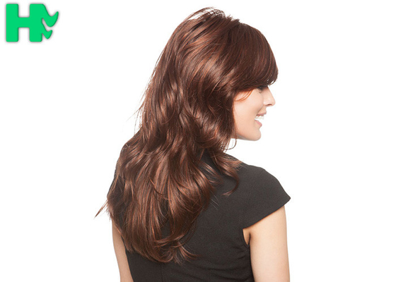 Women Hair Wigs Heat Resistant Wigs Long Synthetic Wigs Brown Full Head Wigs