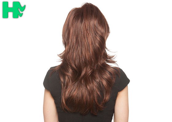Women Hair Wigs Heat Resistant Wigs Long Synthetic Wigs Brown Full Head Wigs