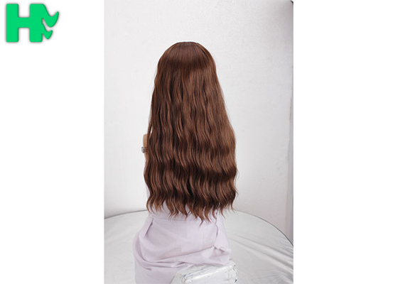 24’’ Synthetic Cosplay Wig Female Hairstyle Long Synthetic Wigs Curly Wavy Hair Wigs