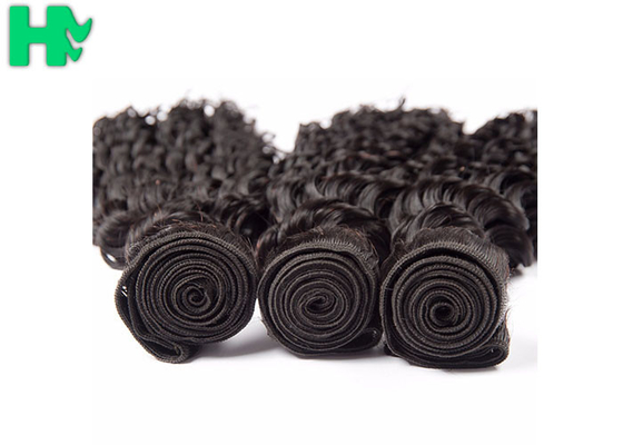 10A Grade Remy Unprocessed Smooth Human Brazillian Hair Weft , Peruvian Virgin Hair Extension