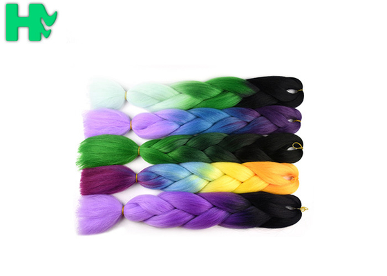 95 - 100g Artificial Synthetic Hair Pieces / Braiding Hair Extensions