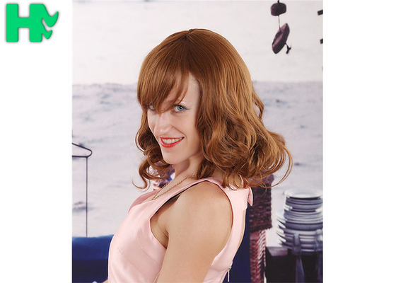 Private Label Heat Resistant Synthetic Hair Wigs With Customization