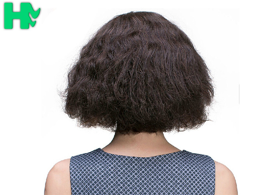 Customized 25cm Short Synthetic Wigs 100% Enviromental Protection