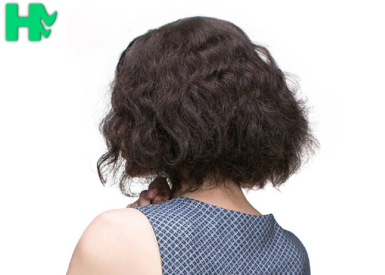 Customized 25cm Short Synthetic Wigs 100% Enviromental Protection