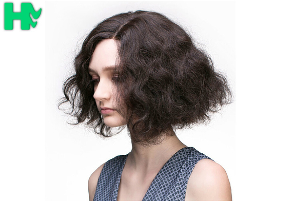 Customized 25cm Short Synthetic Wigs 100% Enviromental Protection