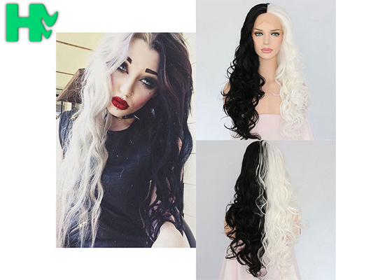 Custom Made Wild Synthetic Cosplay Wigs / Medium Cap Size Artificial Hair Extensions