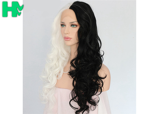 Custom Made Wild Synthetic Cosplay Wigs / Medium Cap Size Artificial Hair Extensions